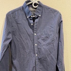 Bonobos Windowpane Slim Fit Button Down Medium